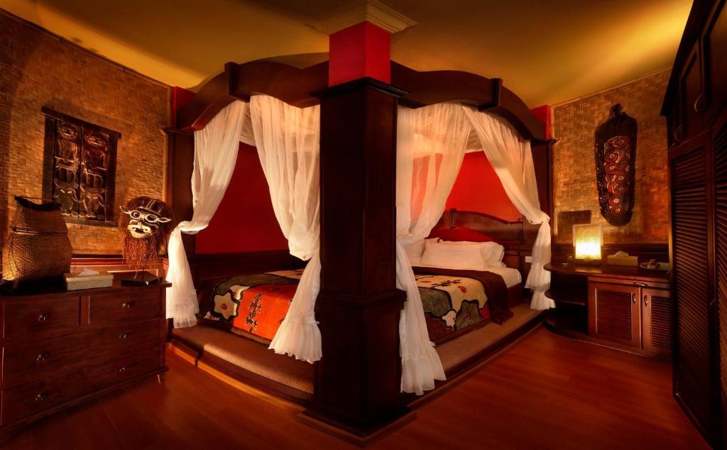 Tempat Senang Spa Resort & Restaurant Sekupang Rum bild